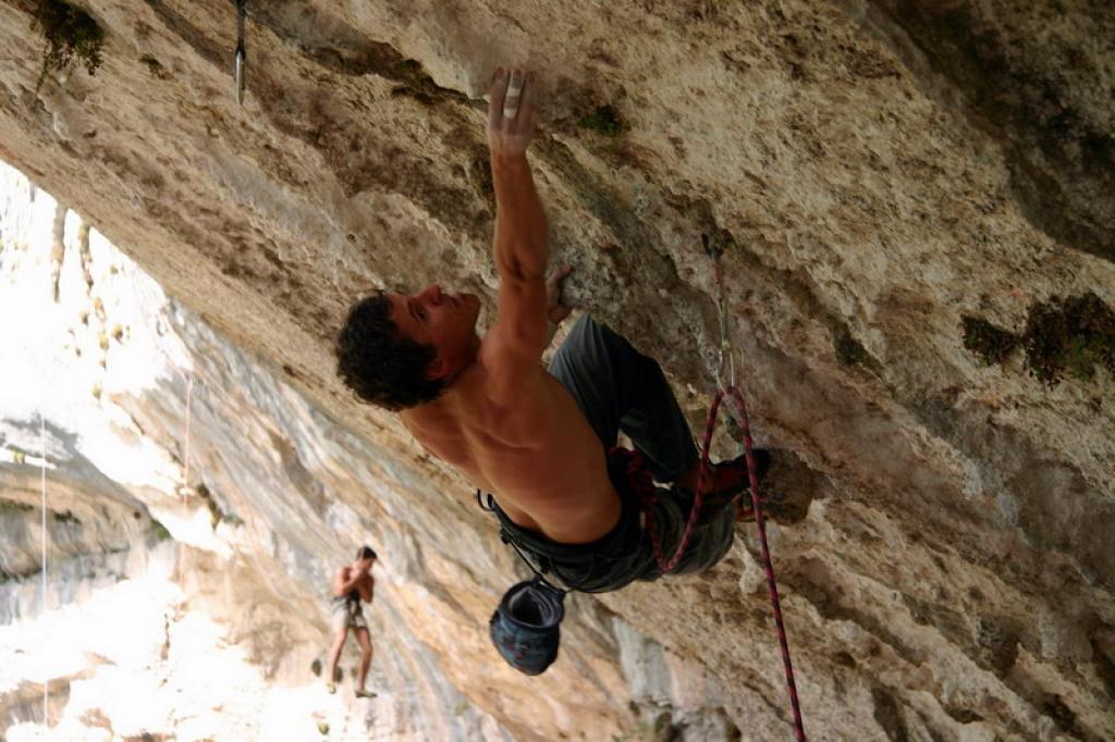 Костя на Super Tango, 8a+