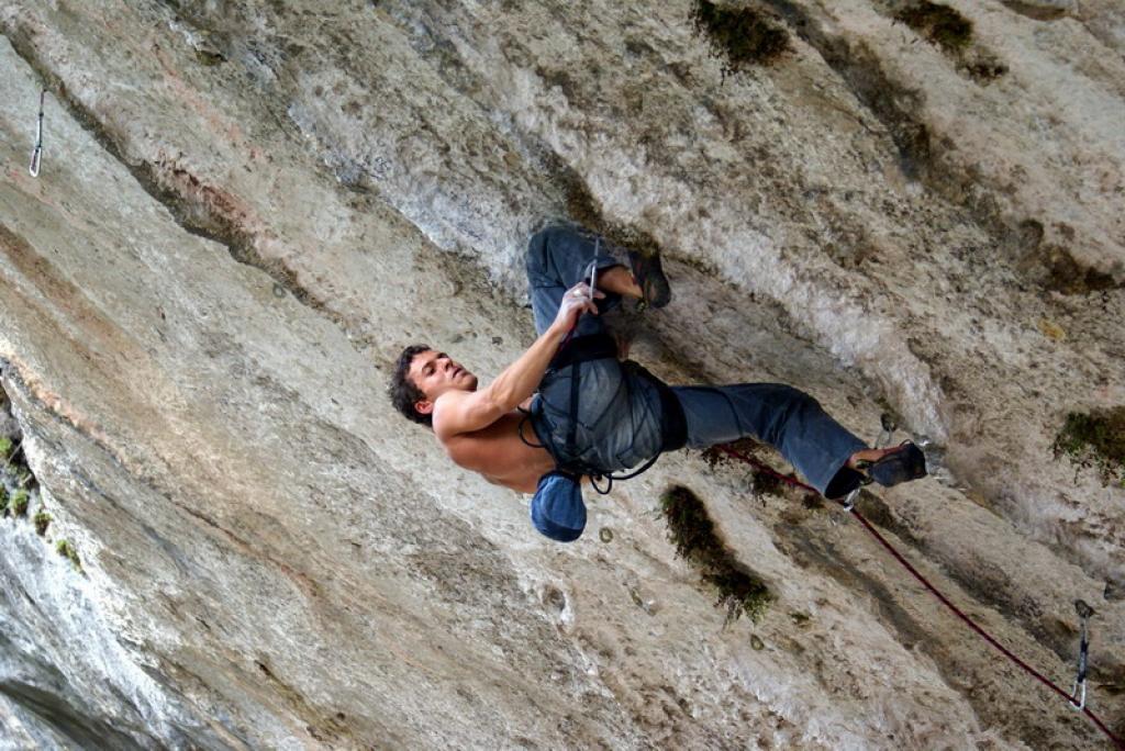 Костя на Super Tango, 8a+