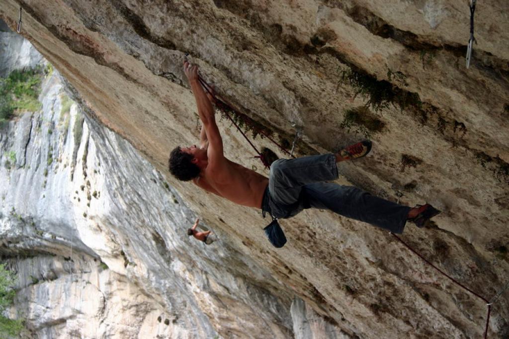 Костя на Super Tango, 8a+