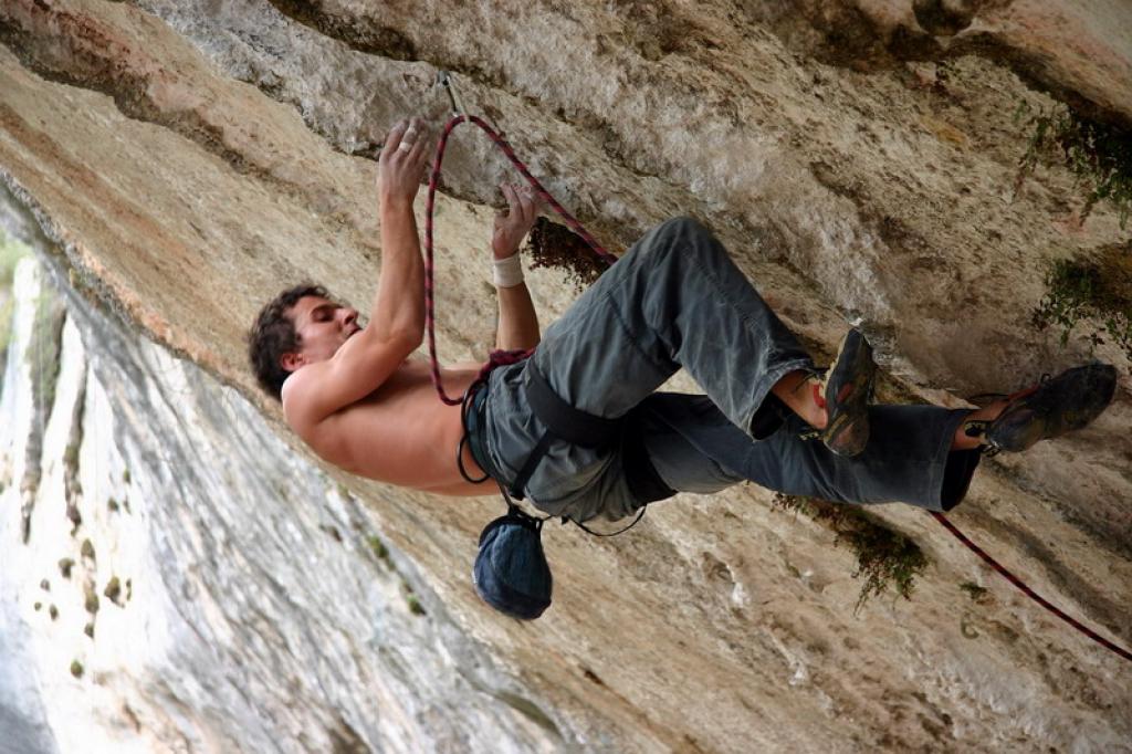 Костя на Super Tango, 8a+
