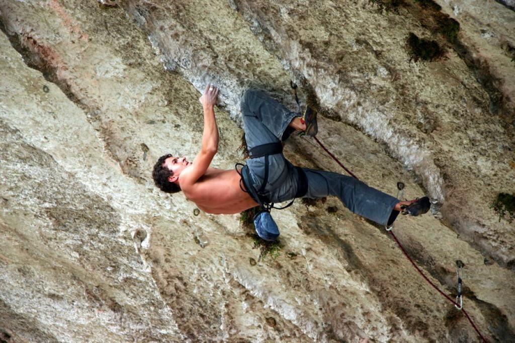 Костя на Super Tango, 8a+