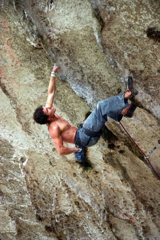 Костя на Super Tango, 8a+